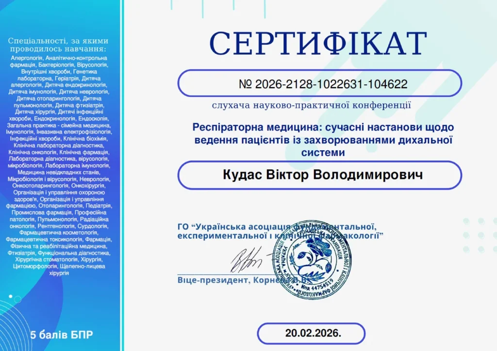 сертифікат