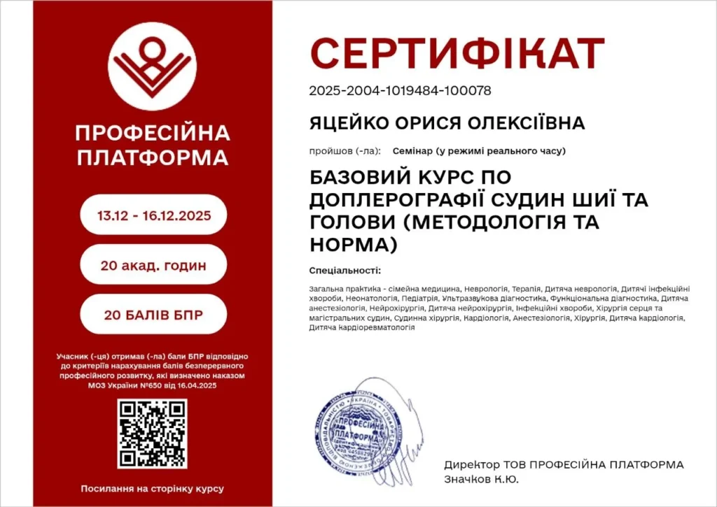 сетифікат