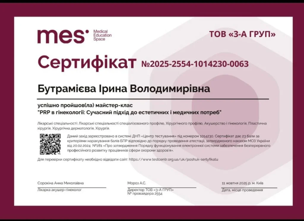 сертифікат