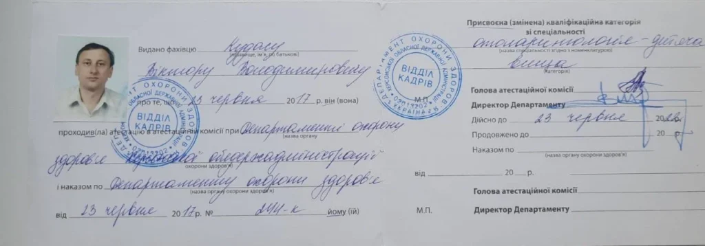 посвідчення